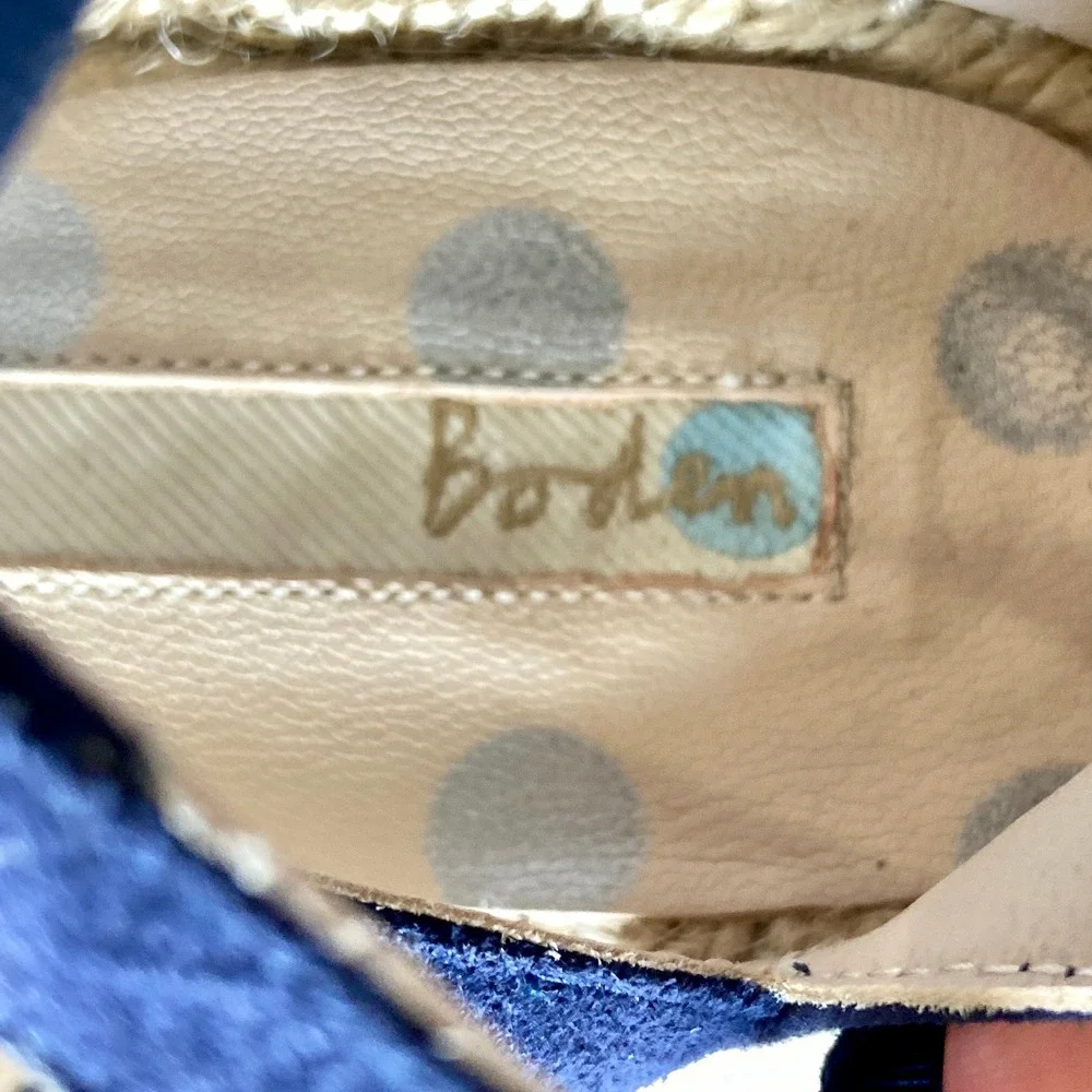 Boden suede leather